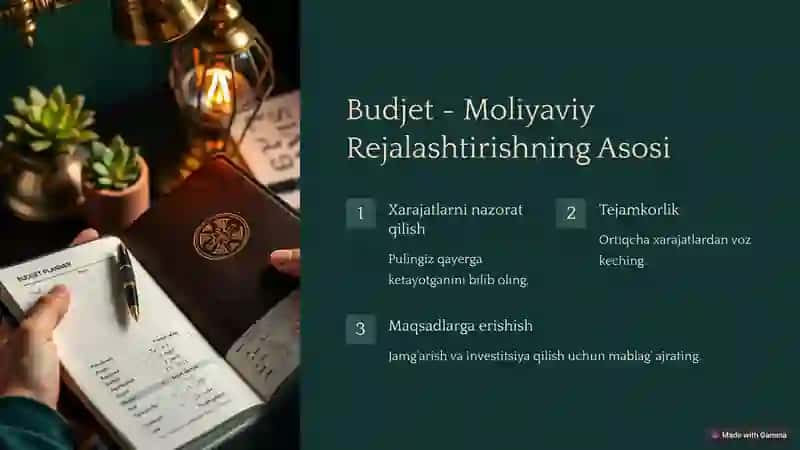 Inson hayotida moliyaviy rejalashtirishning axamiyati 4