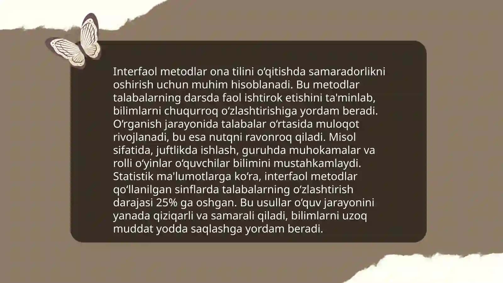 Ona tili va uning o'qitish usullari 4