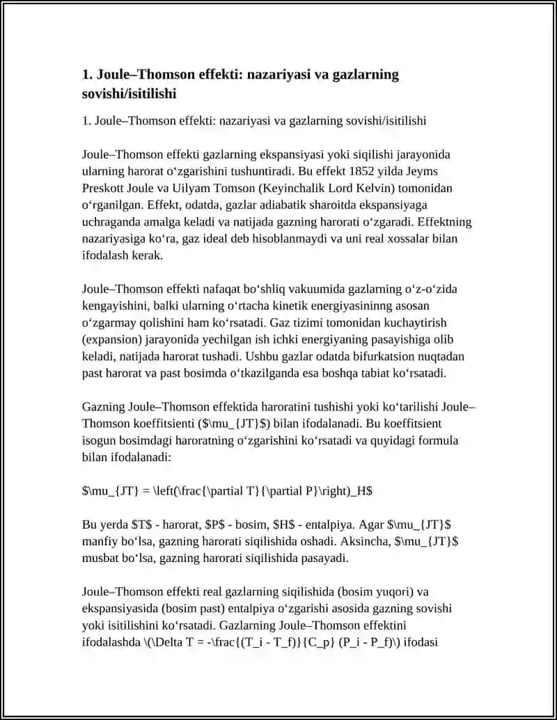 DJOUL – TOMSON EFFEKTI 4
