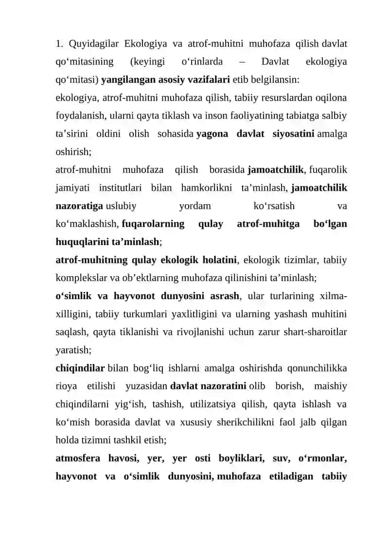 O‘RMON VA O‘SIMLIKLAR BILAN BOG‘LIQ HUQUQBUZARLIKLAR UCHUN MA’MURIY JAVOBGARLIK 4
