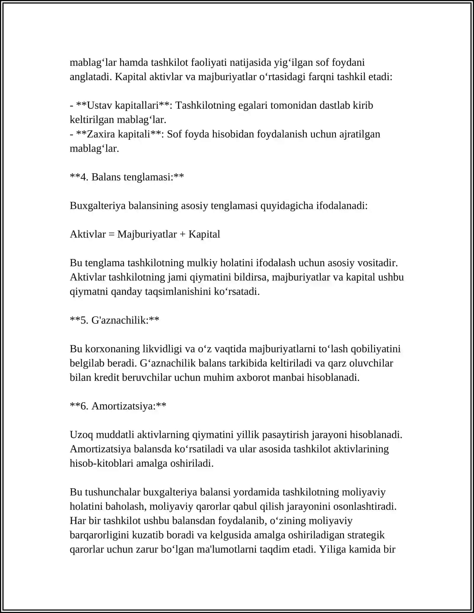 Buxgalteriya balansi 4