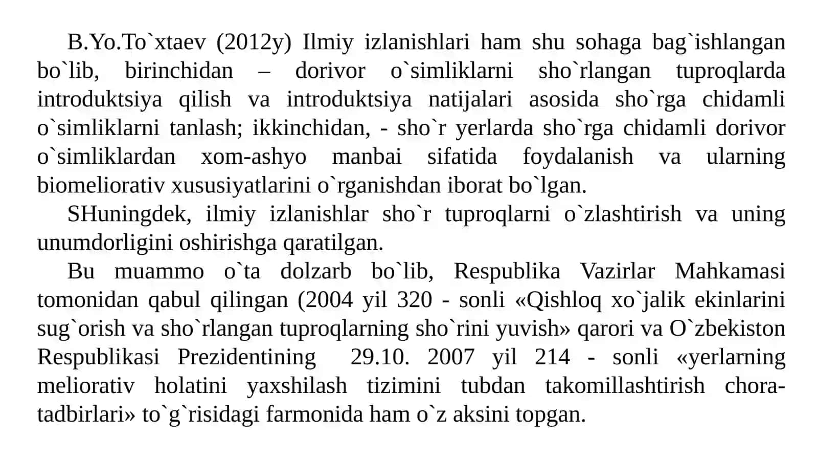 O`zbekistonda rasmiy tibbiyotni tabiiylashtirish va dorivor o`simlikshunoslikni rivojlantirishning iqtisodiy ahamiyati 4