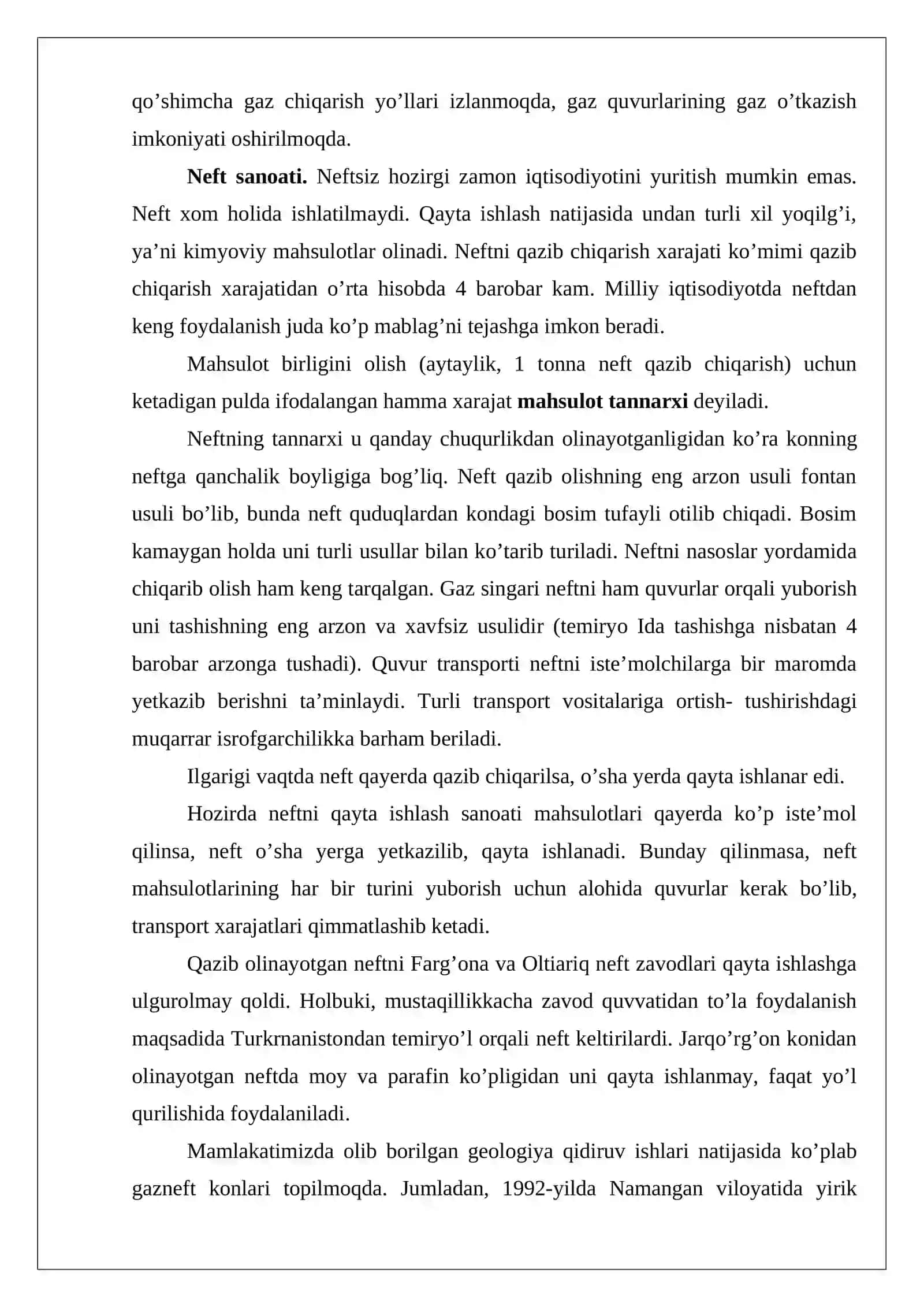 Ko'mirni gazlashtirish. Tabiiy gazni qayta ishlash. Neft fraksiyalarini piroliz qilish. Suyultirilgan neft gazi. Sintez gazi 4