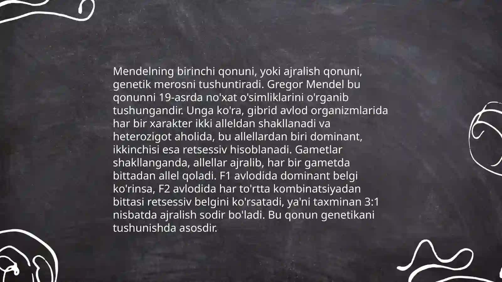 Genetik kod va irsiy axborot 4