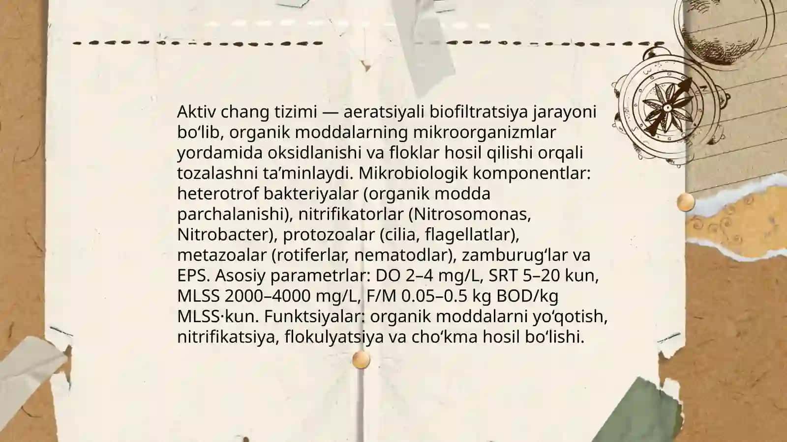 Chiqindi suvlarni mikroorganizimlar yordamida tozalash 4