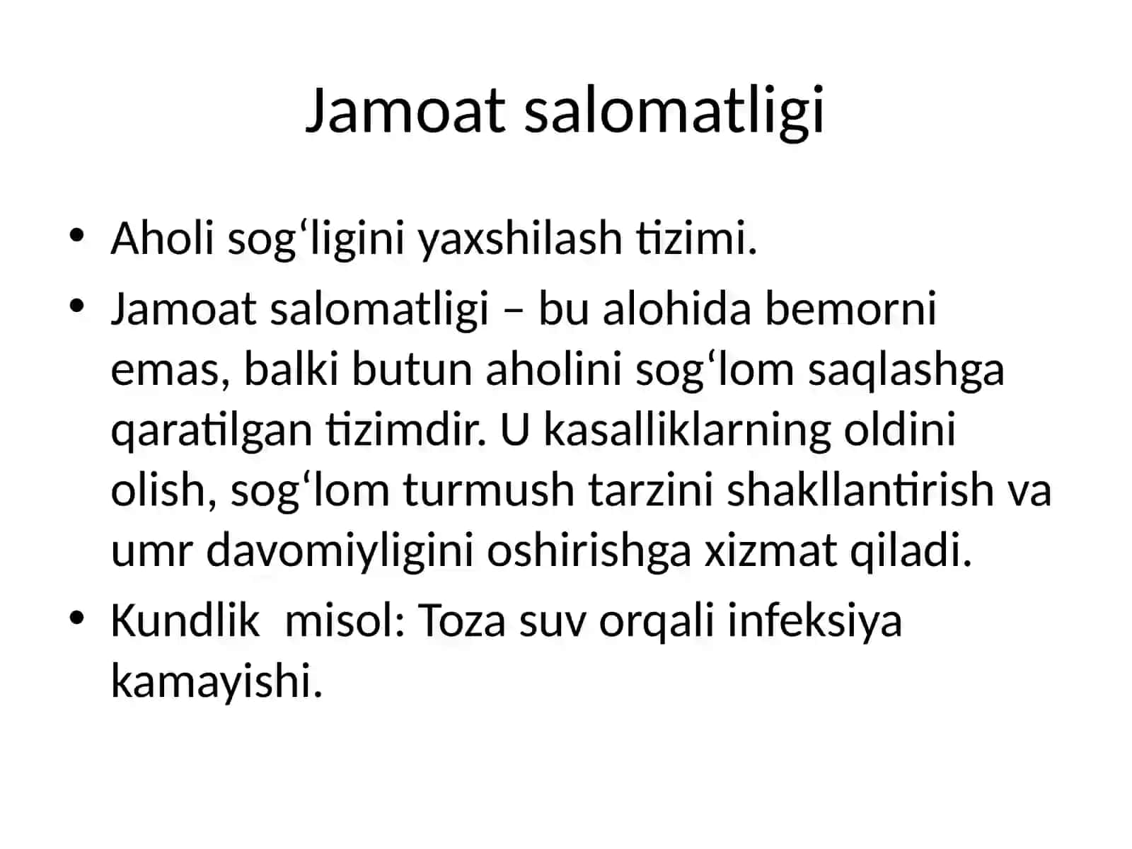 Aholi salomatligini yaxshilashda marketing xizmati o‘rni 4