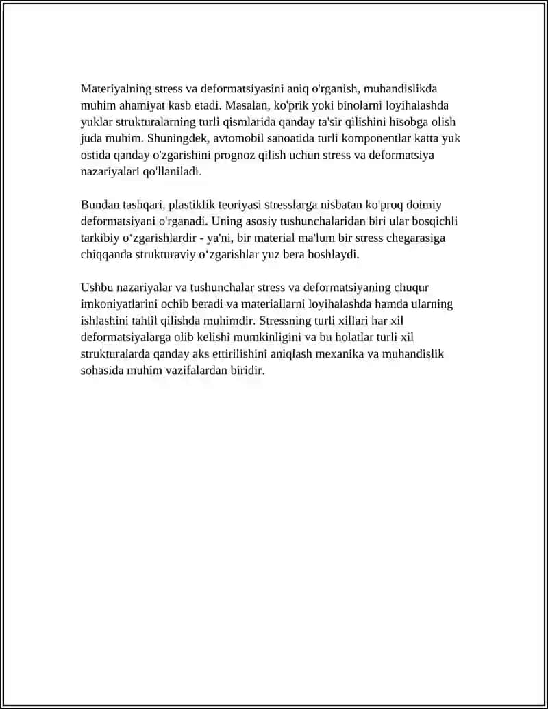 PAY VA TERI NAMUNALARINI MEXANIK XOSSALARINI O'RGANISH 4