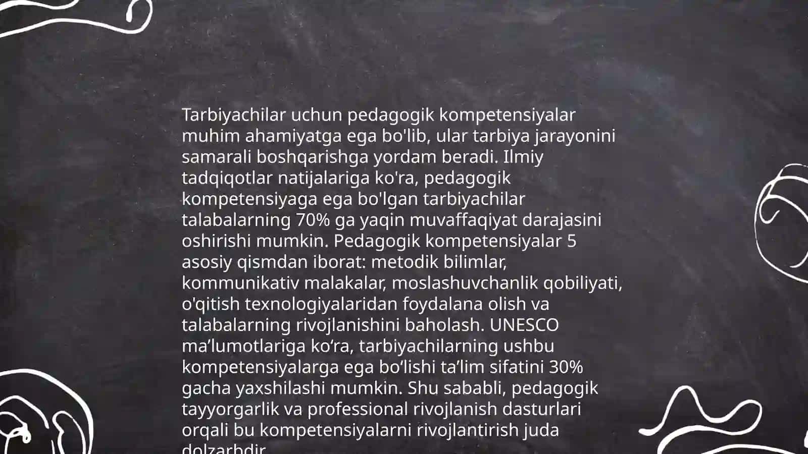 Maktabgacha ta'lim tashkilotlari tarbiyachilar va oilada ta'lim tarbiya yaratishning asosiy tamoyillari 4
