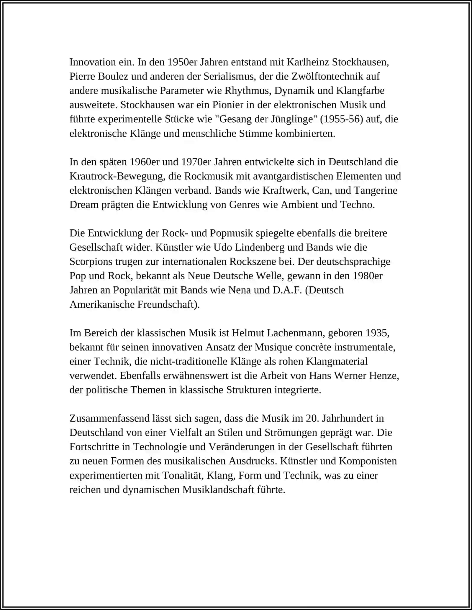 MUSIK IN UNSEREM LEBEN 4