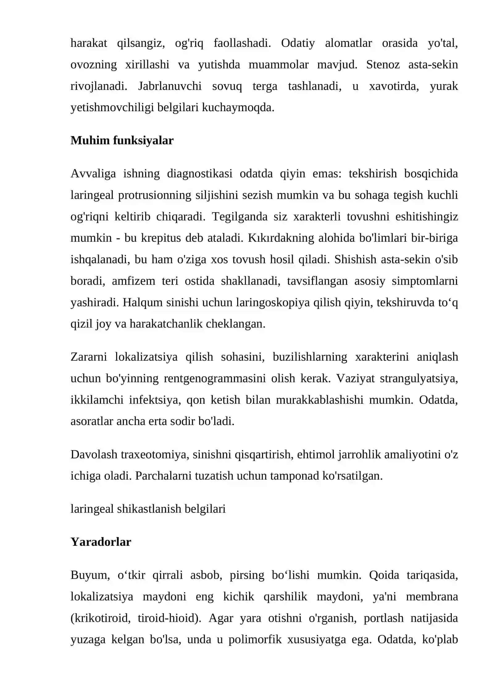 HALQUMNI TEKSHIRISH USULLARI 4