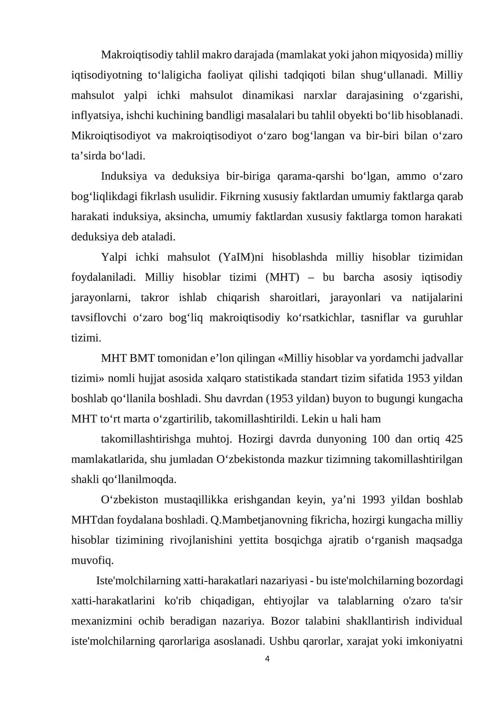 O'zbekiston tashqi savdo munosabatlari geografiyasining sifat jihatidan o'zgarib borishi 4