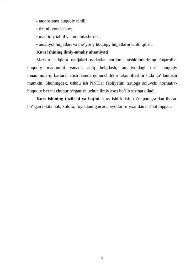 Nodavlat notijorat tashkilotlarining fuqarolik-huquqiy maqomi 4
