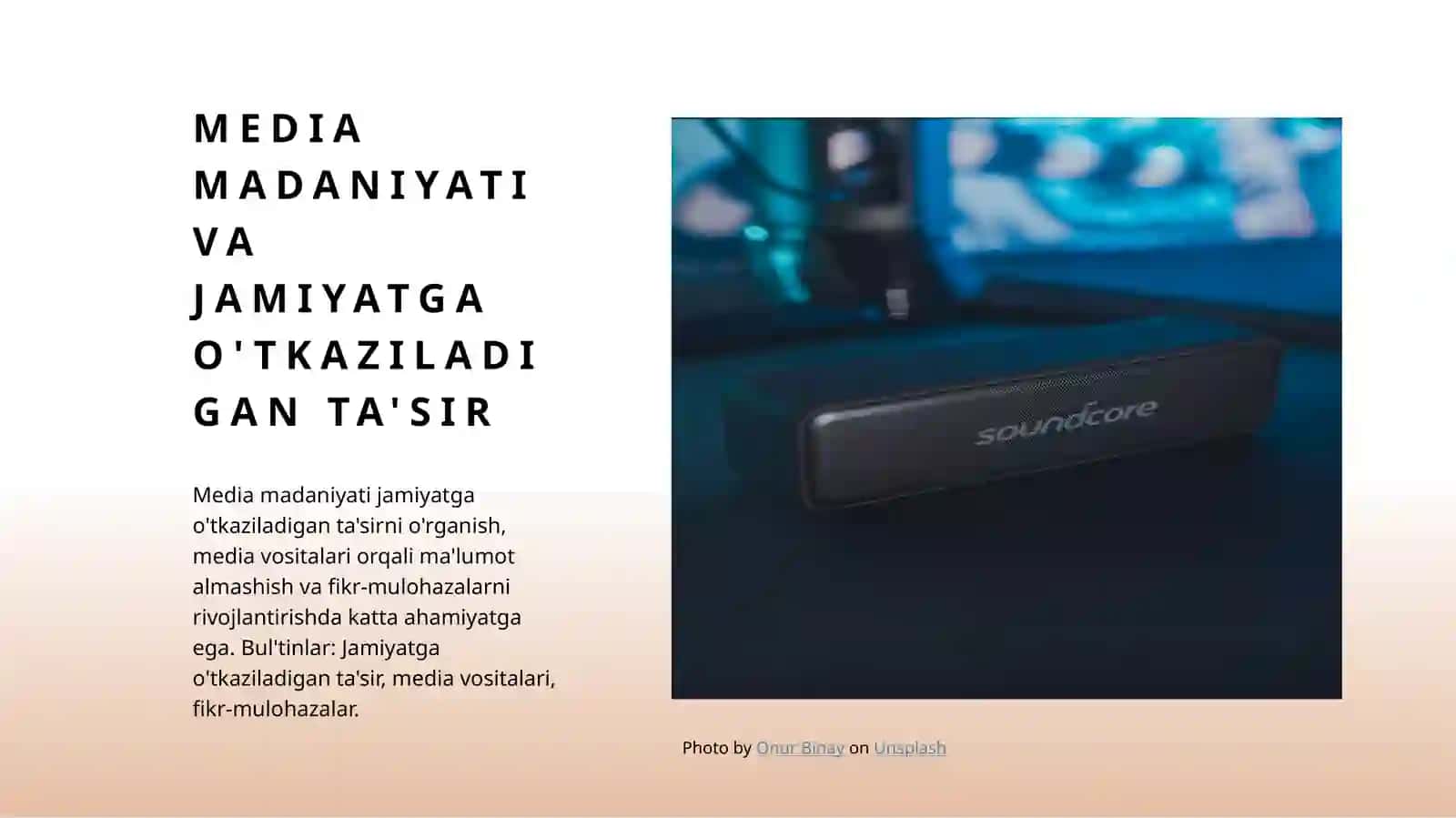 Axborot matnlari bilan ishlash va media madaniyat 4