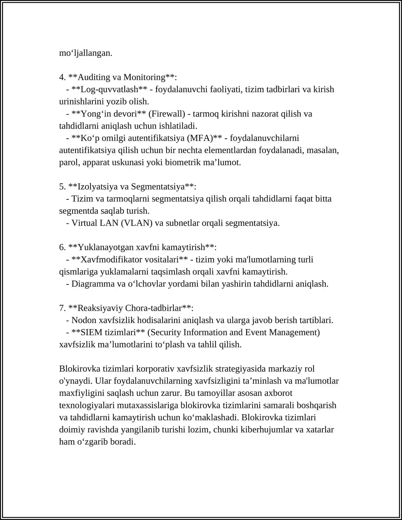AVTOMATIKA VA YARIM AVTOMTIK YOL BLOKIROVKASI 4