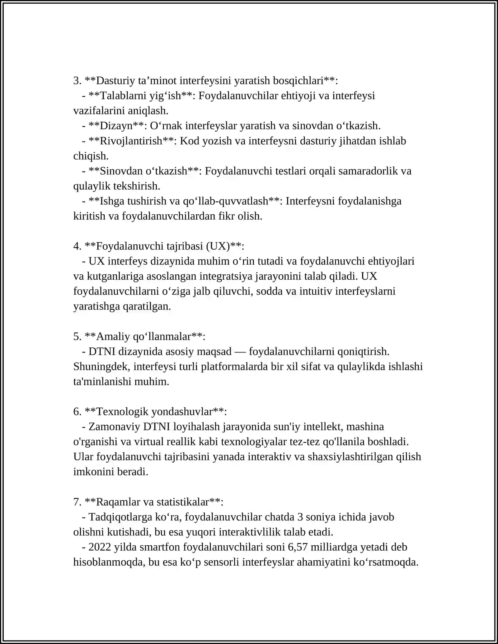 DTNI YARATISHDA FOYDALANUVCHI MODELI 4
