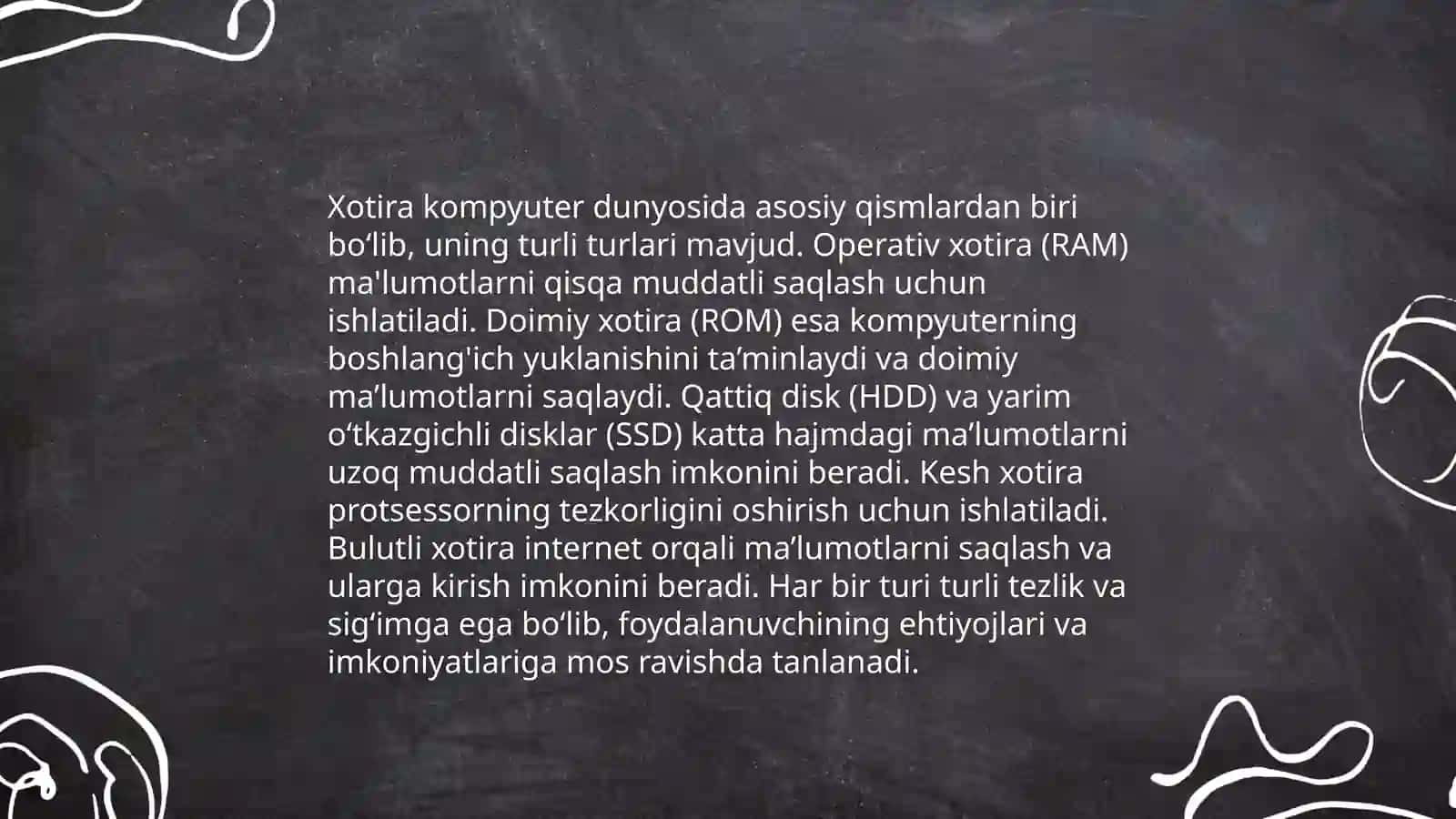 Xotira haqida tushuncha va nerv fiziologik asosi 4