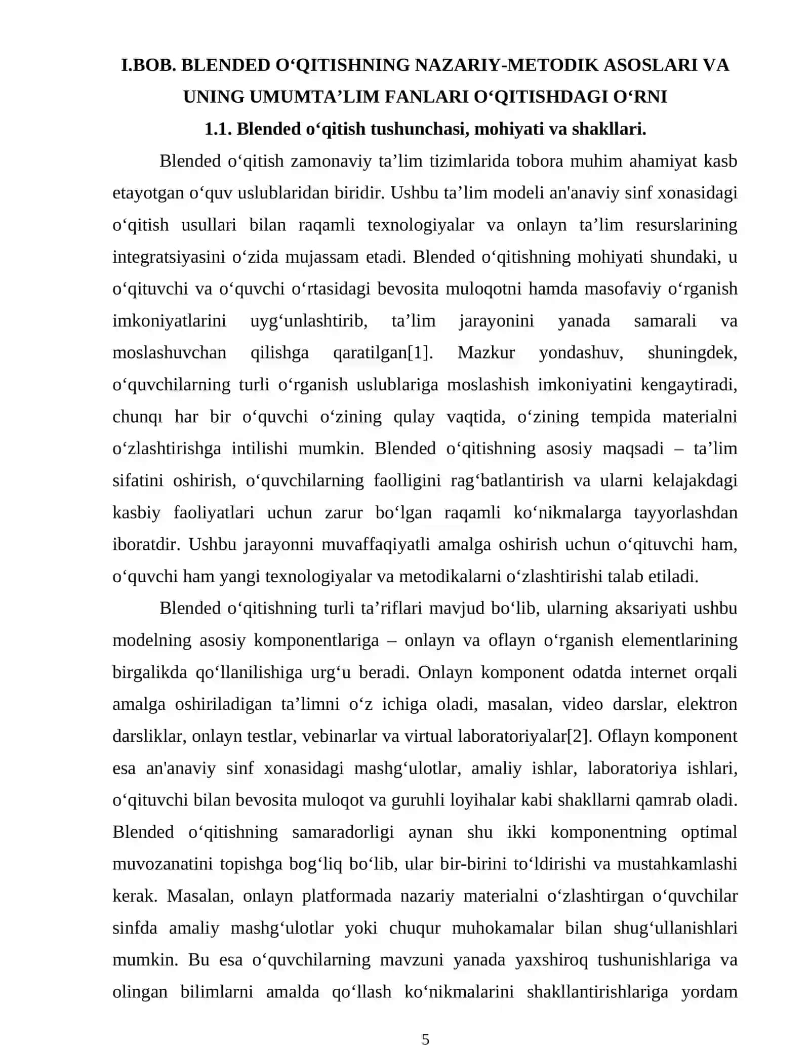 Astronomiya fanini Blended o‘qitish asosida o‘qitishning samaradorligini oshirish 4