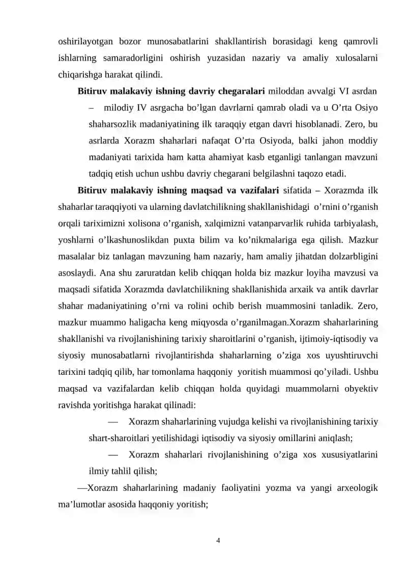 TEMIR VA ANTIK DAVRDA XORAZM VOXASI SHAXARLARINING MODDIY VA MANAVIY MADANIYATI 4