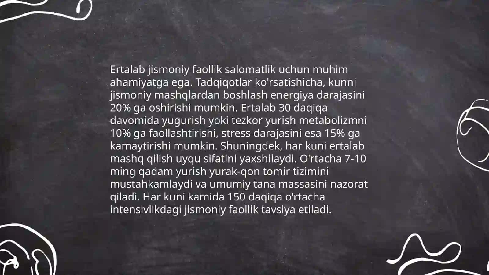 16 sanoqqa Kompleks mashqlarni" mavzulari keltirilgan 4