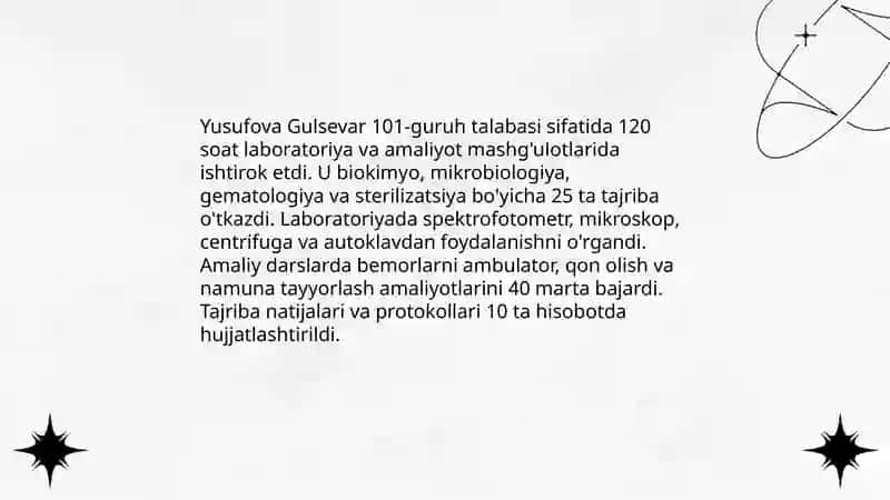 Yusufova Gulsevarning O'quv Portfeli 4