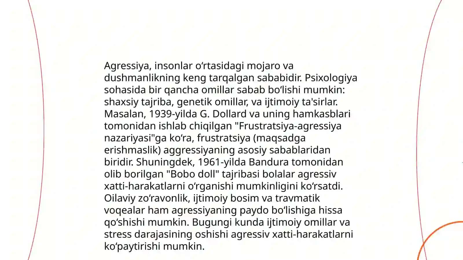 Agressiya va uning shakllari verbal va jismoniy agressiya 4