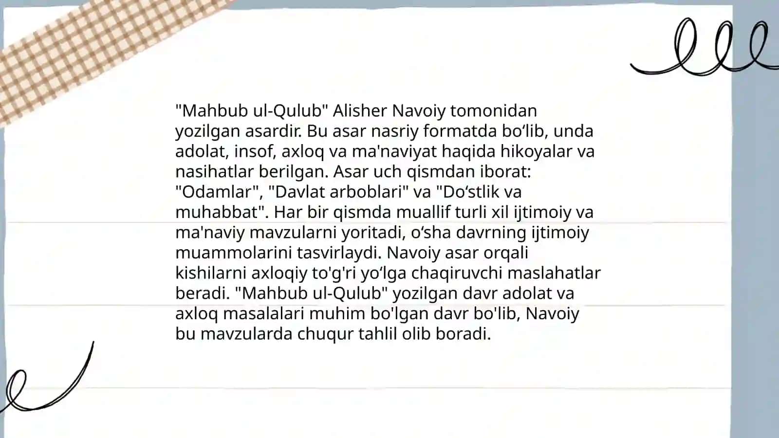 Mahbub ul-qulub 4
