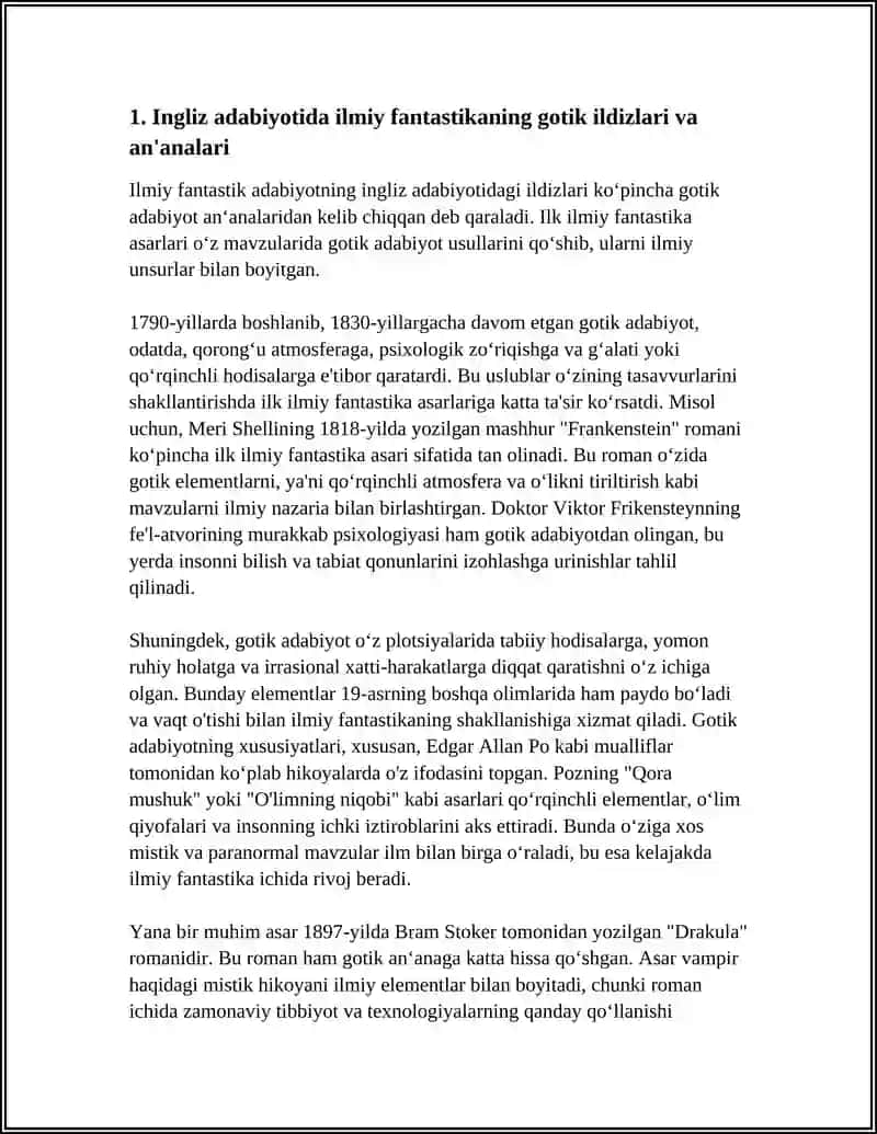 INGLIZ ADABIYOTIDA ILMIY FANTASTIKANING RIVOJLANISHI 4