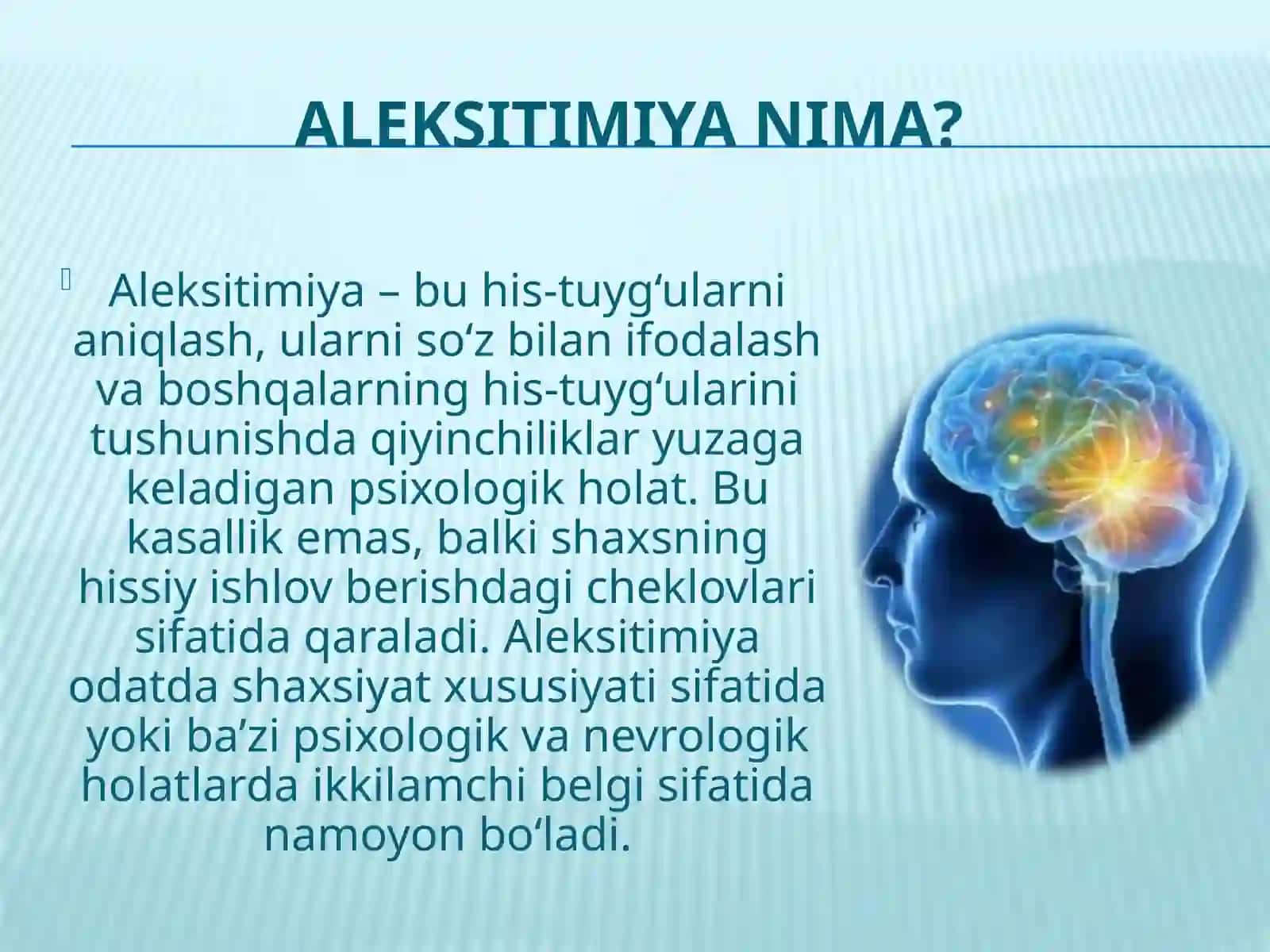 Aleksitimiya–SabablarivaBelgilari 4