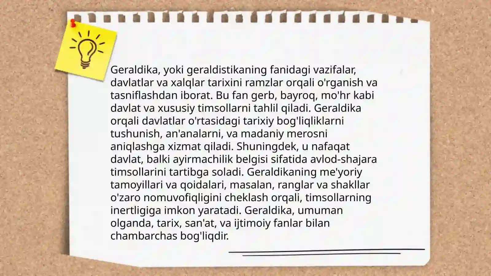 Geraldika fani pridmeti maqsad va vazifalari 4