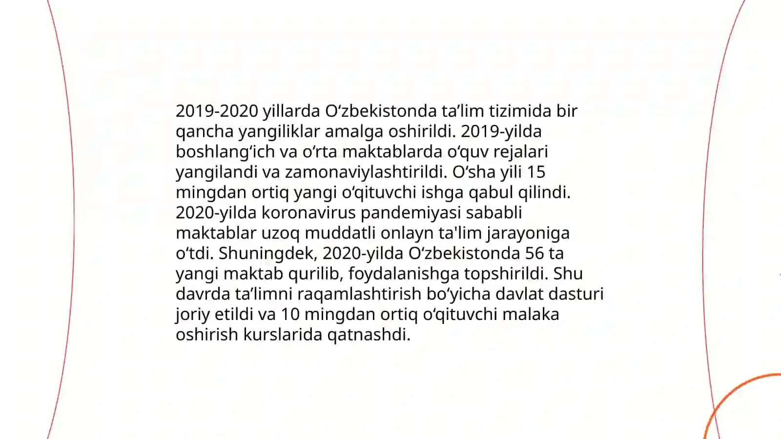 Qurilish sohasida 2019 va 2020 yillarda sodir bo'lgan o'zgarishlar 4