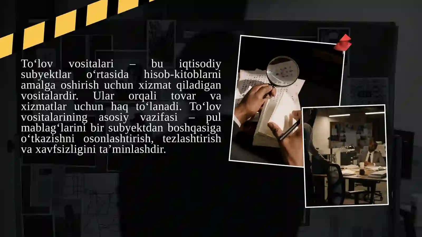 To'lov vositalari va shakllari, karta tizimlari va elektron pullar 4