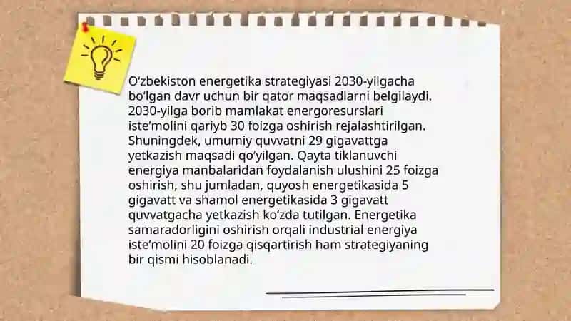 Oʻzbekiston energetikasi 4