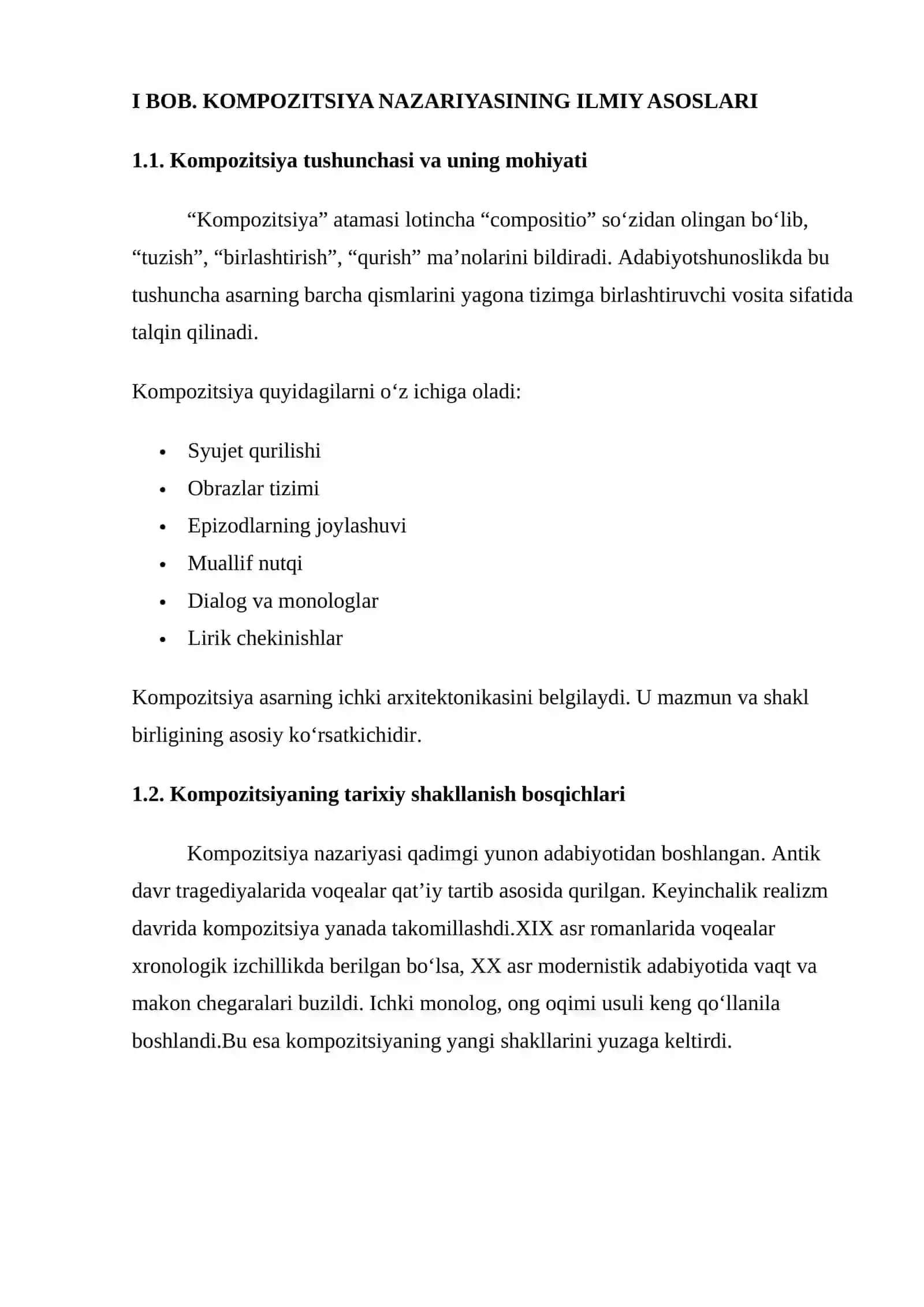 Badiy asar kompositsiyasi 4
