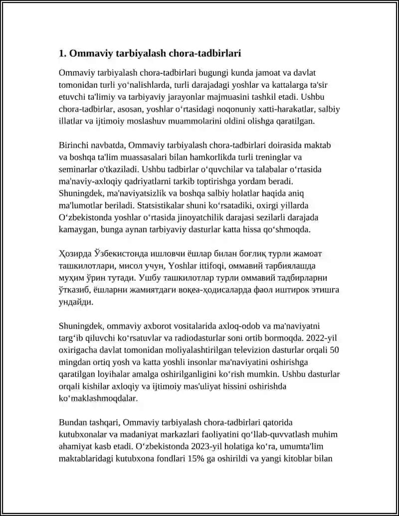 DАVLАTNING TАSHQI IQTISОDIУ FАОLIУАTINI TАRTIBGА SОLISH SIУОSАTI 4