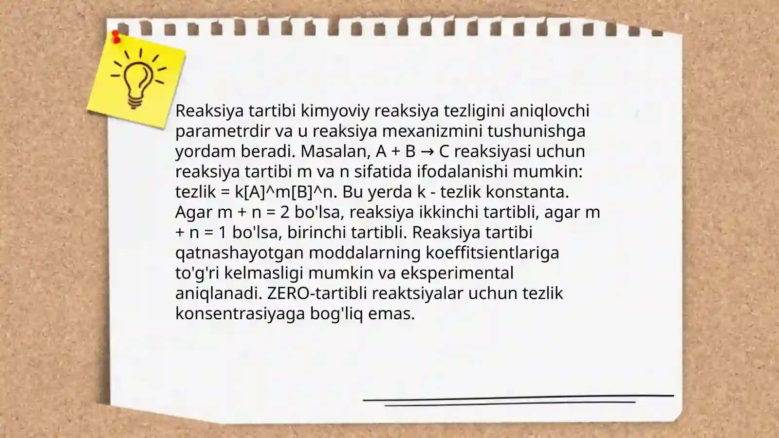 Reaksiyalarning molekulyarligi 4