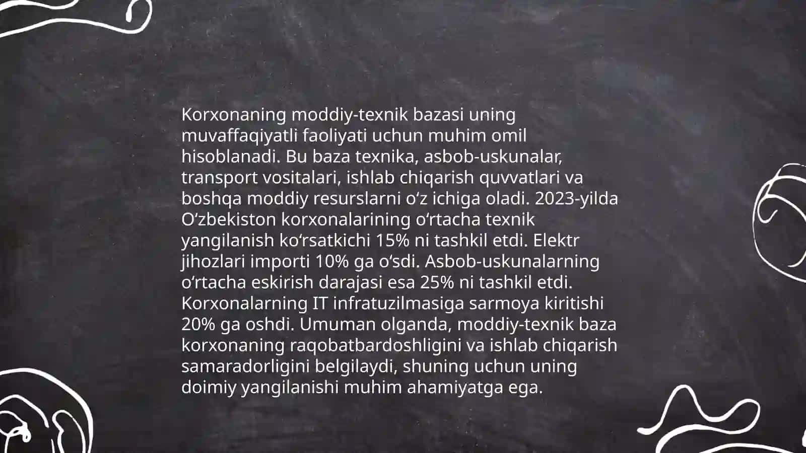 Korxonalar iqtisodiy salohiyati: tarkibi, ko'rsatkichlar tizimi va samaradorligmi tahlili 4