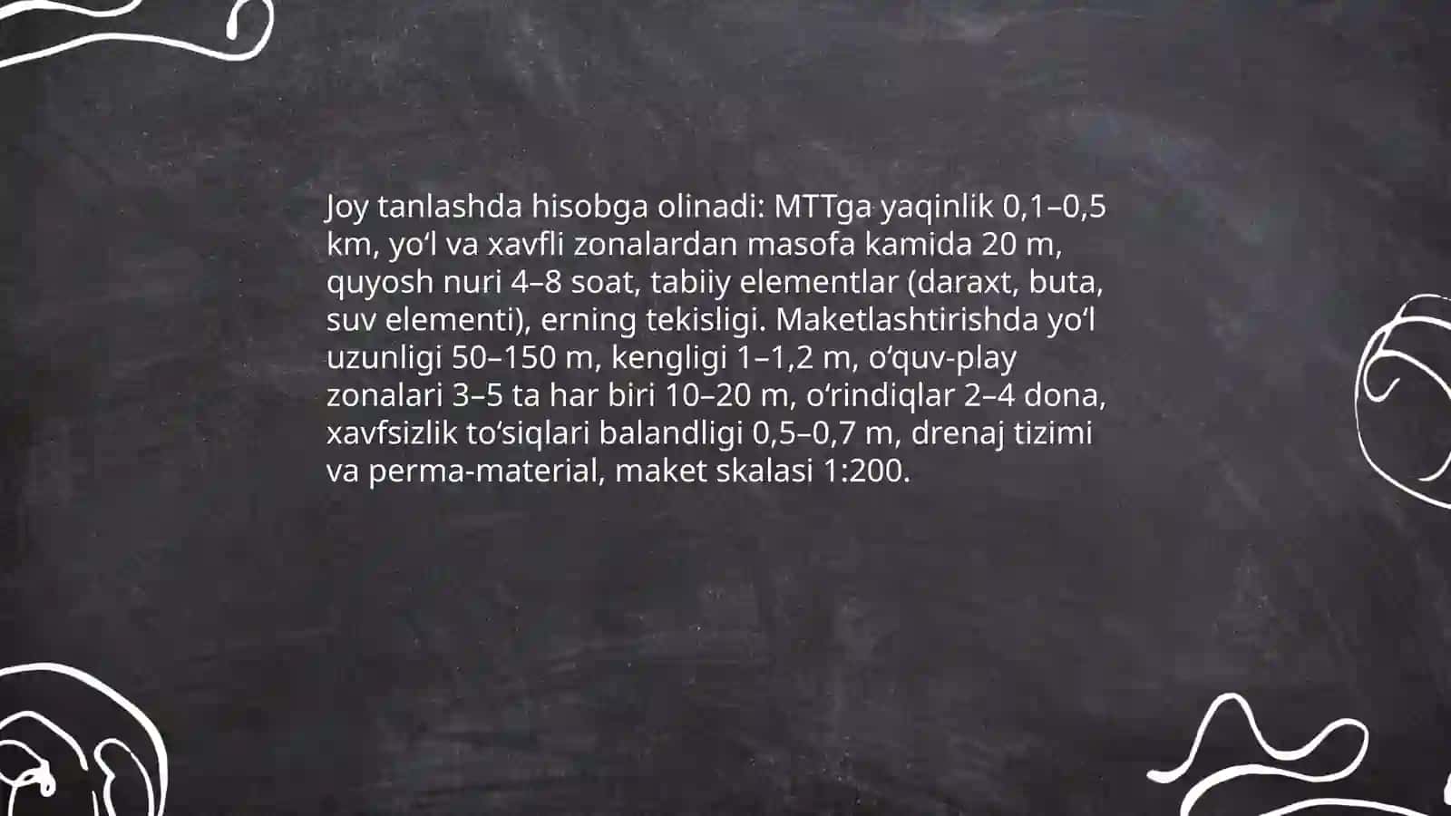 MTTlarda ekologik soʻqmoq ni tashkil etish 4