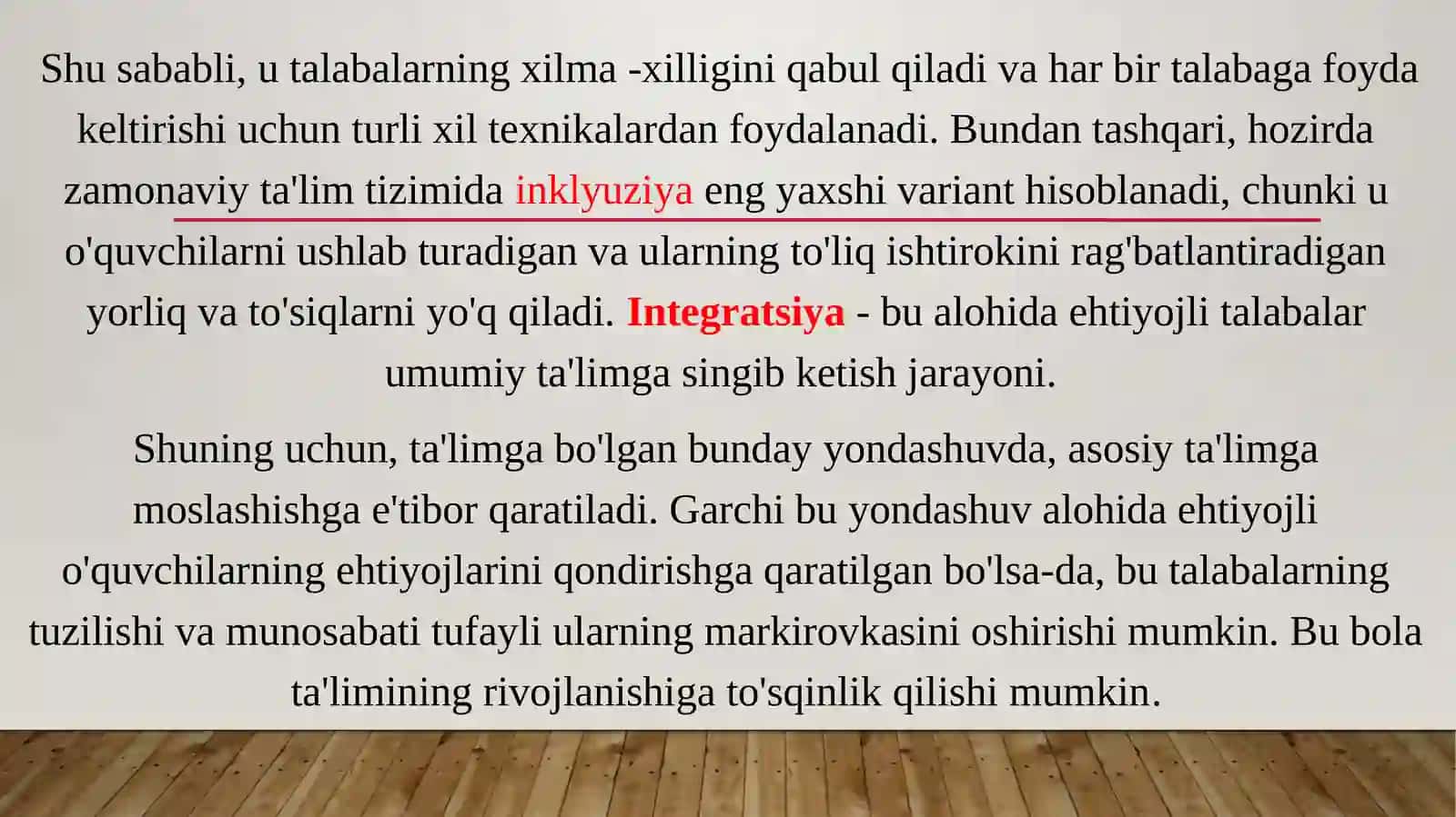 Integratsiya va inklyuziyaning qiyosiy taxlili 4