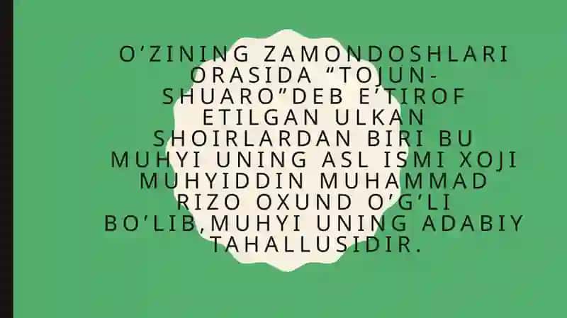 muhyiash’orining badiiy-estetik tahlili 4