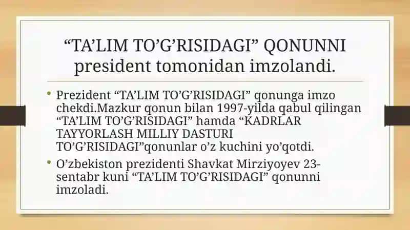 TA’LIM TO’G’RISIDAGI QONUNNI MAZMUNI 4