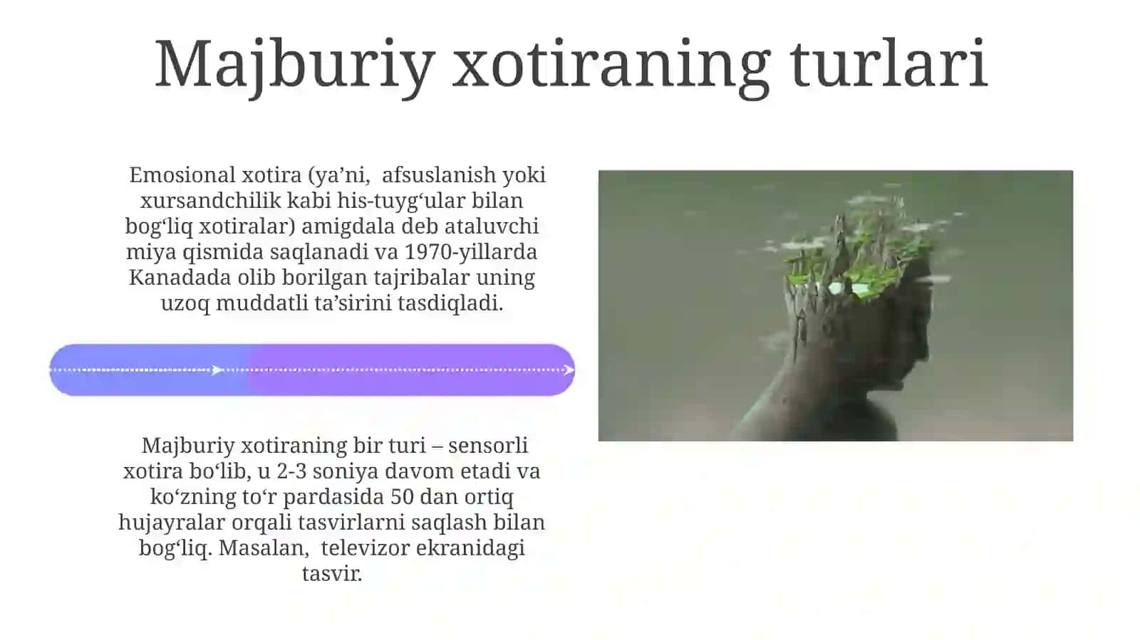 Ixtiyoriy va ixtiyorsiz xotira 4