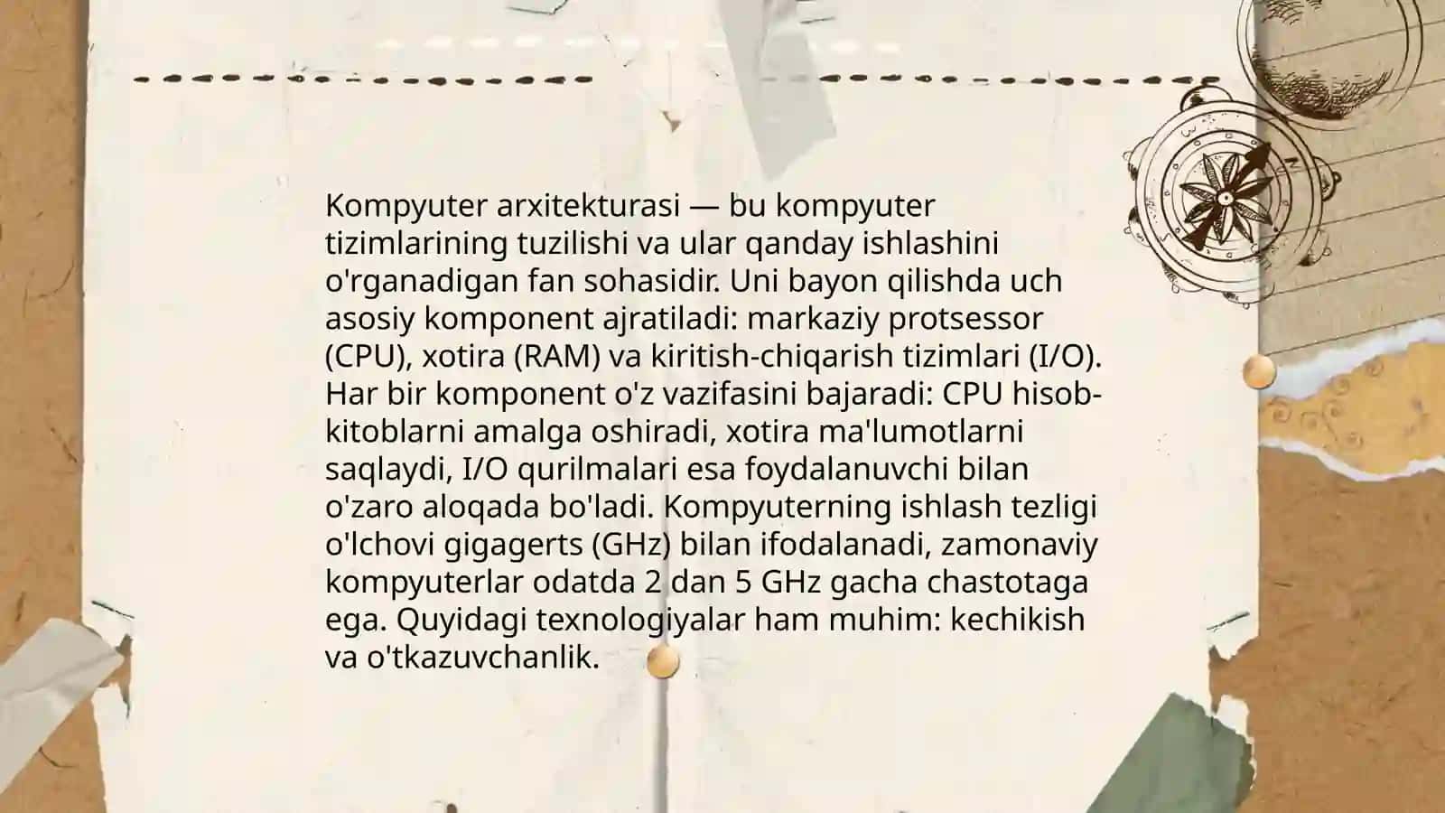 Shaxsiy kompyuterlar haqida umumiy ma'lumotlar 4