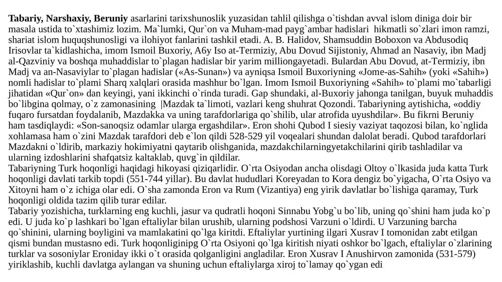 O‘zbekistonda o‘rta asrlar tarixining o‘rganilishi 4