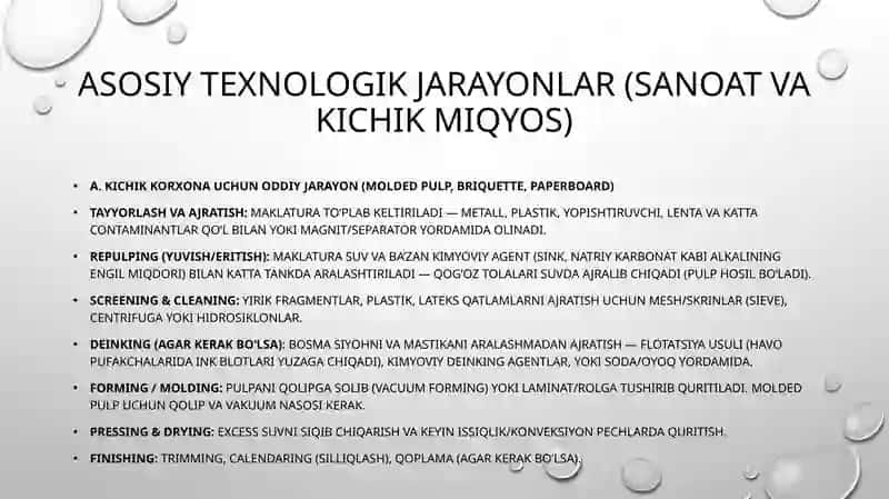 Maklatura asosida olinadigan olinadigan materiallar. 4