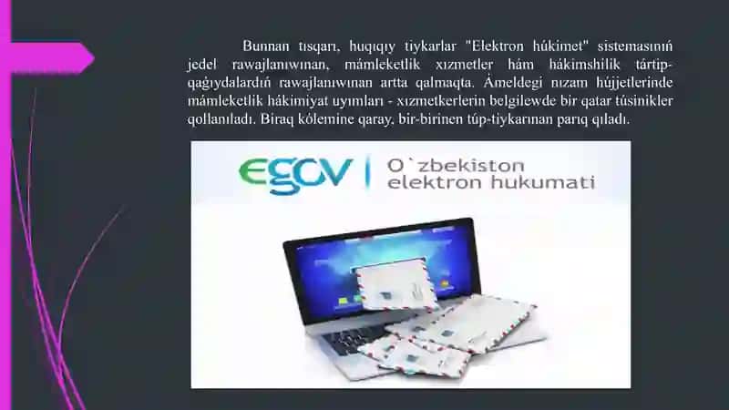 G'arezsizlik jillarinda mamleket basqariw sistemasinda amelge asirilg'an reformalar 4