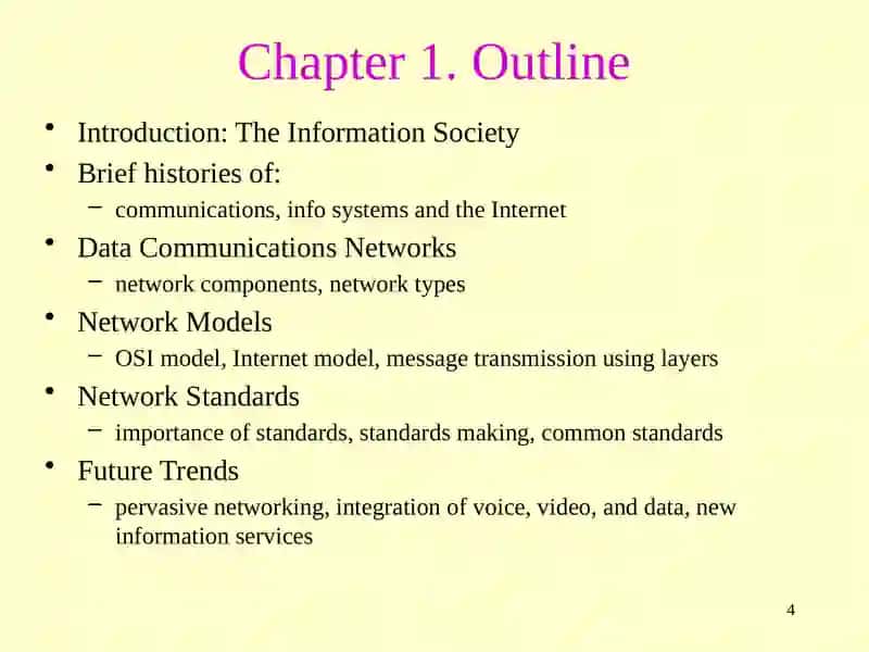 Introduction to Data Communications 4
