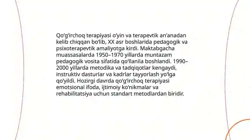 Qo‘g‘irchoq terapiyasi 4