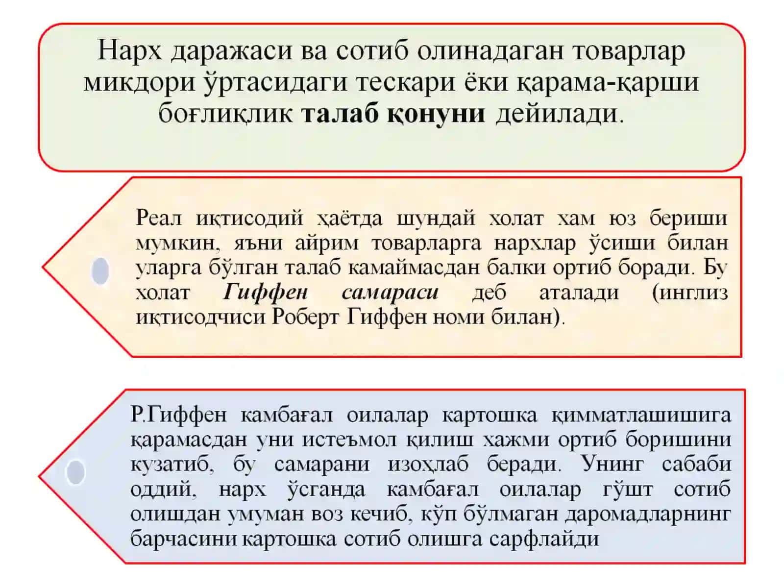 Талаб ва таклиф назарияси, бозор мувозанати 4