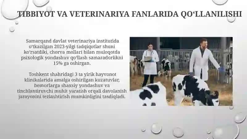 Fermerning Psixologik Qonuni: Tibbiyot va Veterinariyada Asosiy Tushunchalar 4