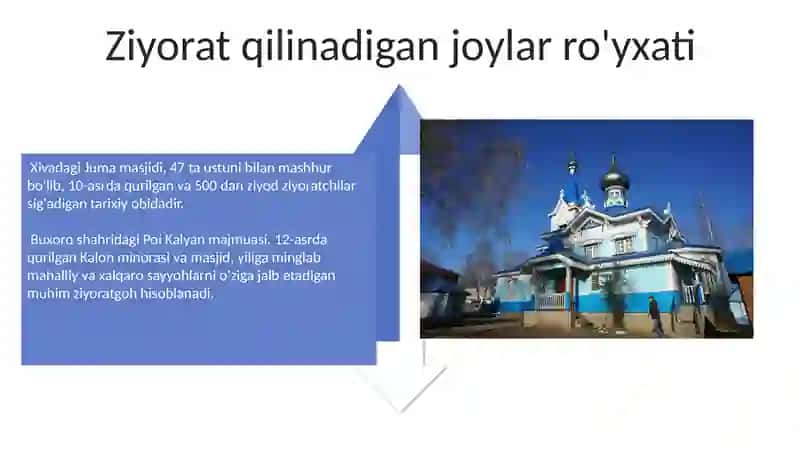 Talabalar bilan O'zbekistondagi diniy tashkilotlarga borish 4